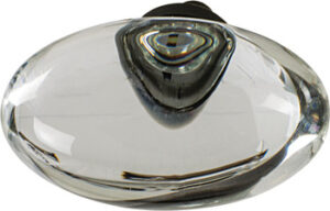 Elegant Aluminum & Crystal Knob